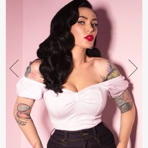 Vixen Powder Puff Top